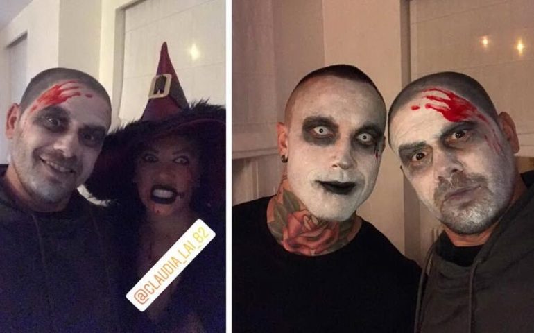 Nainggolan versione horror per Halloween