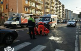 Pedone travolto sulle strisce pedonali a Cagliari