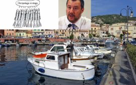 Le sardine sarde organizzano flash mob a La Maddalena