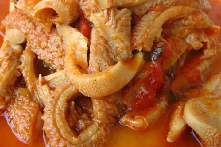 La ricetta Vistanet di oggi: trippa alla Campidanese con sugo e foglie di menta