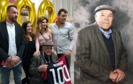 Nonno Giovanni Deidda di Villacidro compie 100 anni