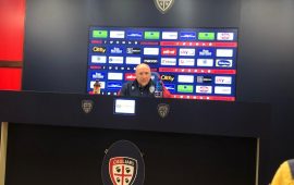 Mister Maran, conferenza stampa Sassuolo Cagliari