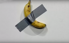 Maurizio Cattelan banana