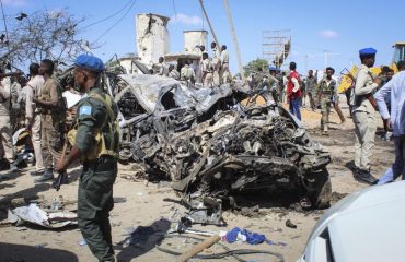 Attentato in Somalia - Foto Ansa