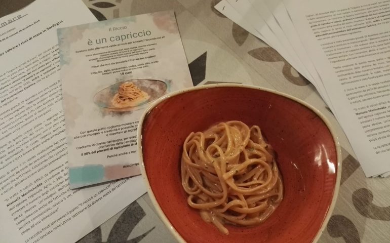 Linguine ai ricci (finti) di mare, ecco la provocazione di un ristorante che vuole salvarli