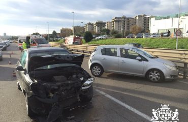 Incidente sull'asse mediano