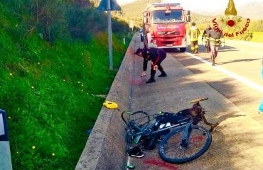 Ciclista investito sulla 125 a Muravera