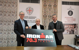 Presentazione della tappa Ironman Sardegna prevista a ottobre 2020