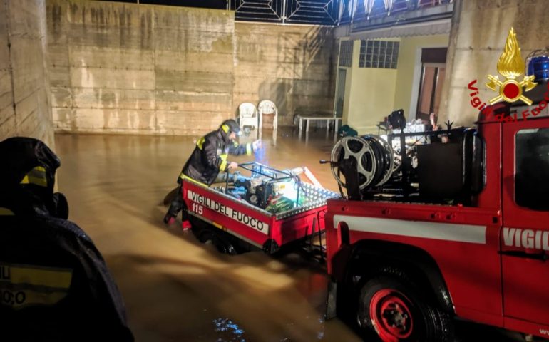 Maltempo piega il Sud Sardegna: in ginocchio le campagne di Soleminis e Sinnai