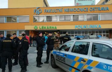 L'ospedale di Ostrava in cui è avvenuta la sparatoria - foto CNN