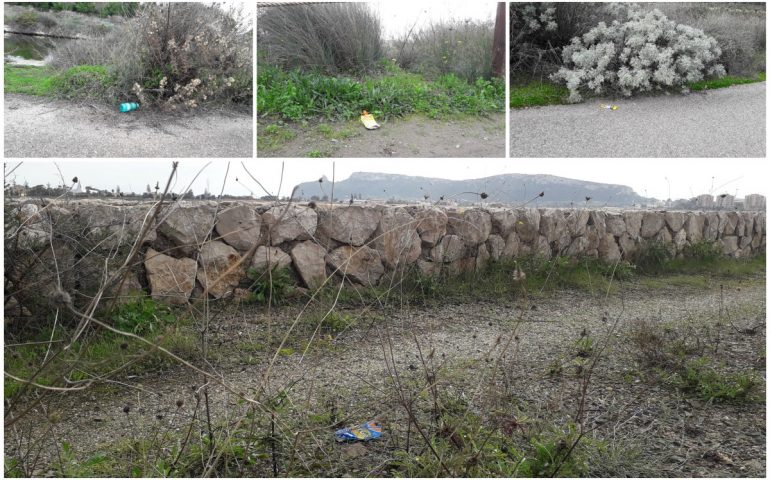 E tutto questo “caddozzimine”? Da domenica il Parco delle Saline è disseminato di bustine di integratori