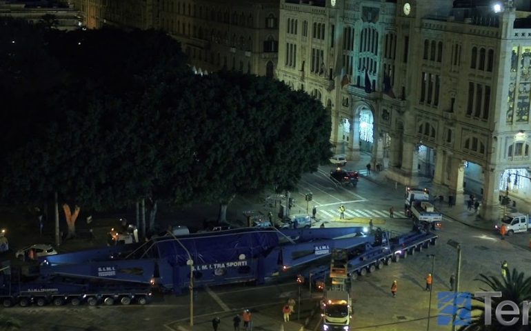 Cagliari: trasporto eccezionale, da lunedì notte a martedì mattina modifiche alla circolazione