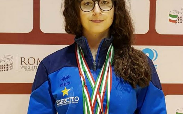 Pesi, l’atleta sarda Anna Tilocca è campionessa Italiana