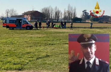 Carabiniere sardo grave dopo incidente in paracadute