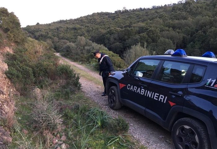 Incidente di caccia a Burcei, carabinieri sul posto