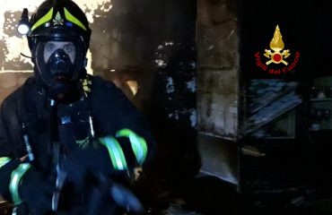 Incendio a Cortoghiana