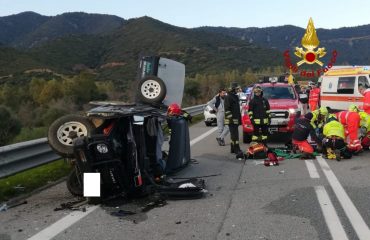 Incidente sulla 125 tre feriti