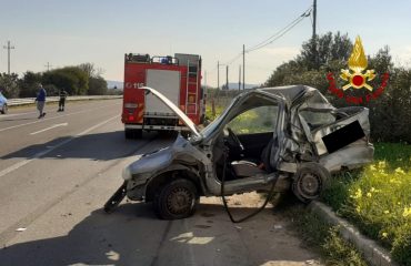 Incidente a Monserrato sulla 387