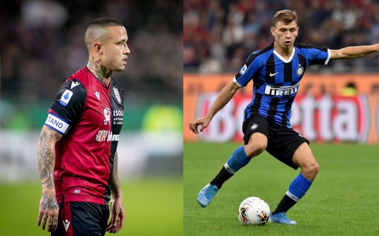 Nainggolan e Barella due protagonisti di Inter Cagliari