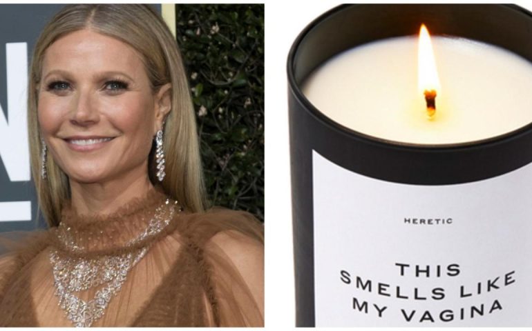 La trovata di Gwyneth Paltrow: una candela all’odore delle sue parti intime