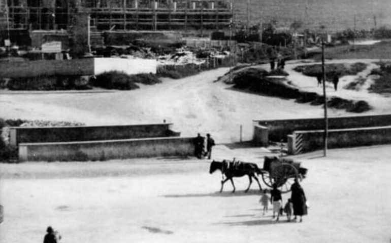 La Cagliari che non c’è più: il Palazzo di Giustizia in costruzione nel 1934