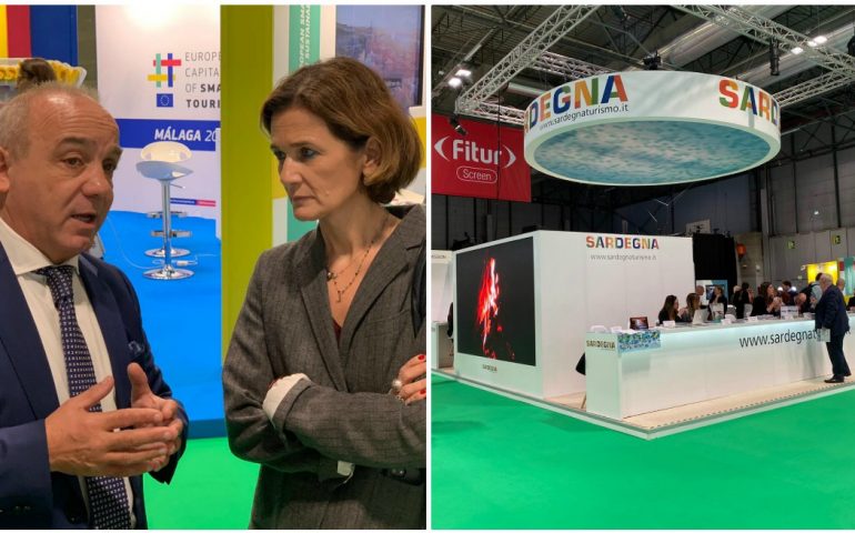 Turismo: la sottosegretaria MiBACT, Bonaccorsi allo stand della Sardegna al Fitur di Madrid