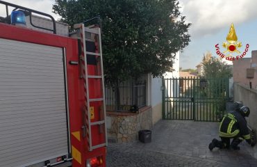 Fuga di gas a Sarroch: intervengono i Vigili del fuoco