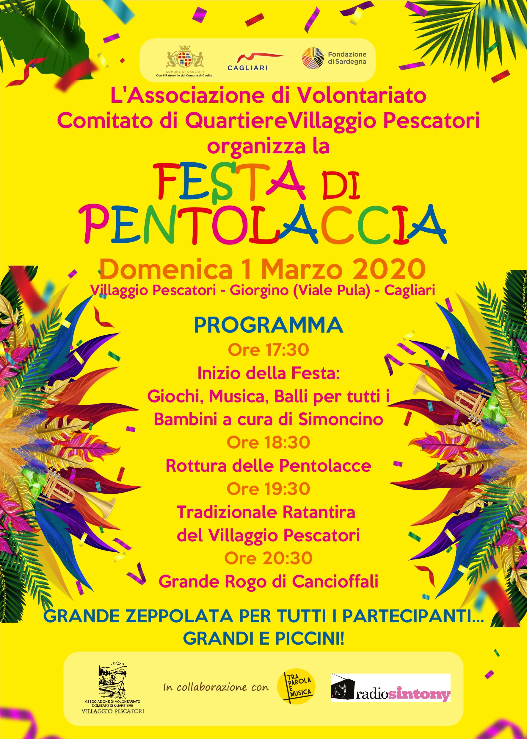 Pentolaccia 2020 al Villaggio Pescatori di Giorgino