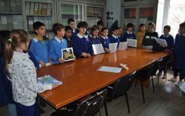 AOU Sassari I bambini della scuola di Sorso recitano la poesia