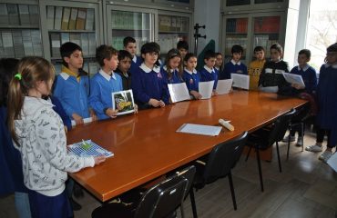 AOU Sassari I bambini della scuola di Sorso recitano la poesia