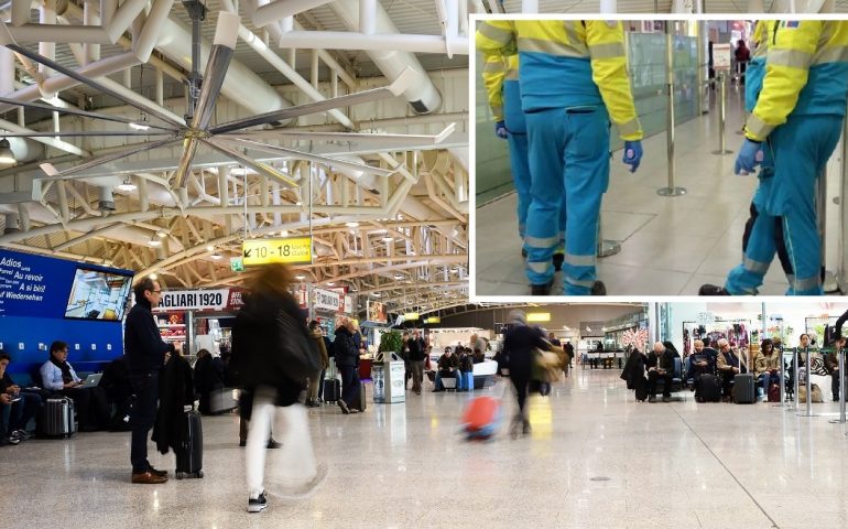 Coronavirus: controlli a tutti i passeggeri nei porti e negli aeroporti della Sardegna