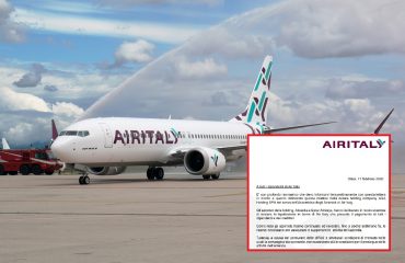 Air Italy in liquidazione: la lettera ai dipendenti
