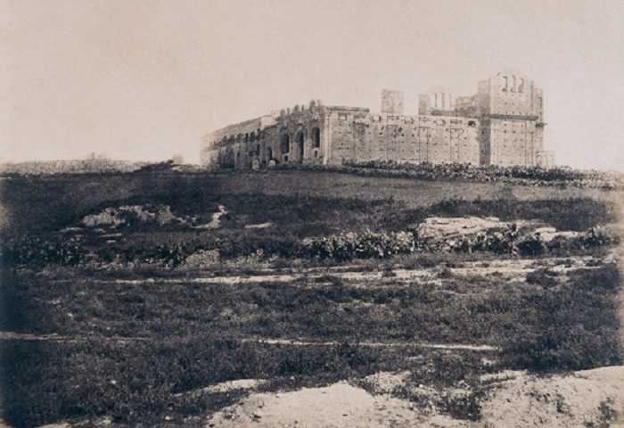 Bonaria in una foto del 1854 di Edouard Delessert