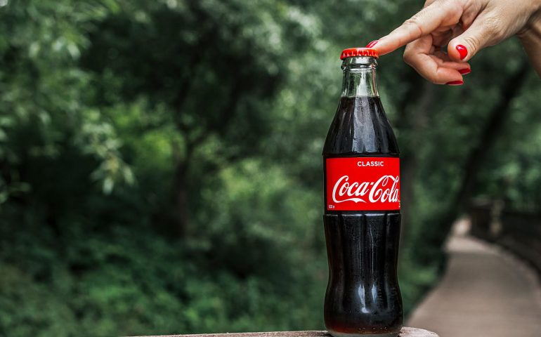 Coca Cola in bottiglia