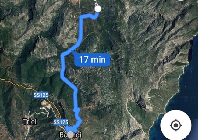 Google corregge le mappe per Cala Luna e Goloritzé: mai più turisti recuperati dai Vigili del fuoco