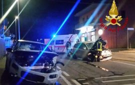 Incidente frontale a Olbia