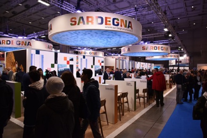 Lo stand Sardegna alla BIT di Milano