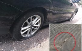 Squarciate le gomme dell'auto della vicensindaca di Orroli Anna Pitzalis