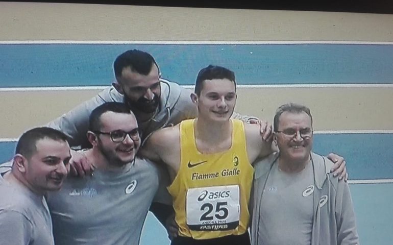 Filippo Tortu nuovo Campione Italiano sui 60 metri indoor