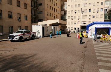 AOU SASSARI Allestimento container