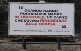 I cartelloni della campagna anti-Coronavirus del Comune di Cagliari