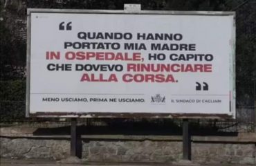 I cartelloni della campagna anti-Coronavirus del Comune di Cagliari
