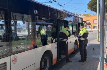 Controlli Coronavirus sui bus del Ctm