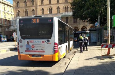 Controlli Coronavirus sui bus del Ctm