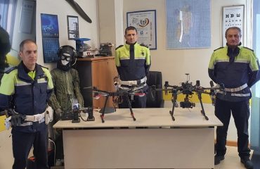 Droni a Cagliari contro il Coronavirus