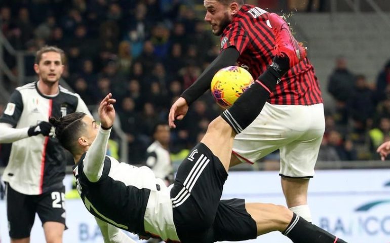 Rinviata anche la semifinale di Coppa Italia Juve-Milan