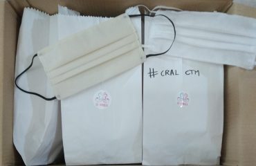 Duecento mascherine donate al Cral Ctm