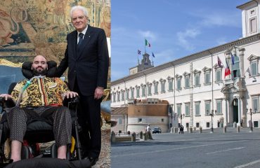 paolo Palumbo e Sergio Mattarella