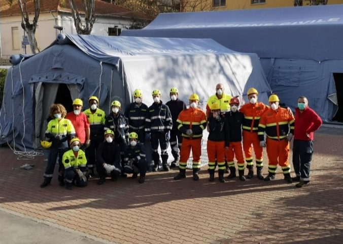 Il grande lavoro logistico della Protezione Civile in Sardegna: 31 allestimenti nell’Isola