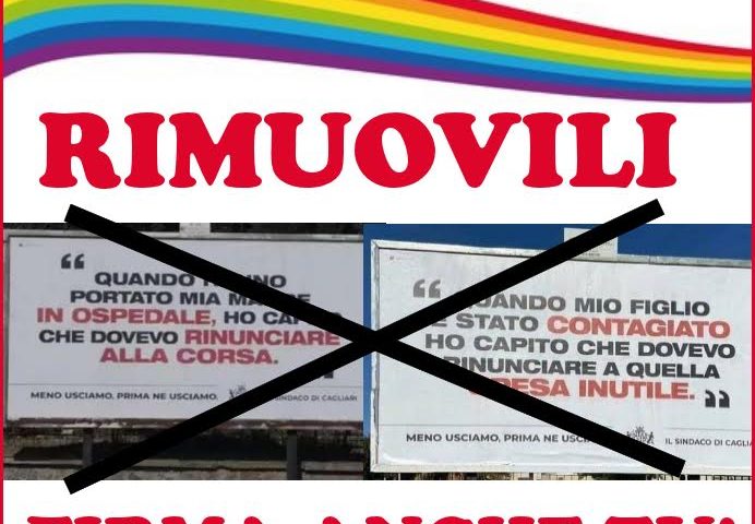 Cagliari, una petizione on line per far rimuovere i cartelli voluti dal sindaco Truzzu